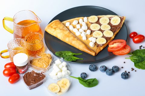 Campfire Banana from Crêpe Café